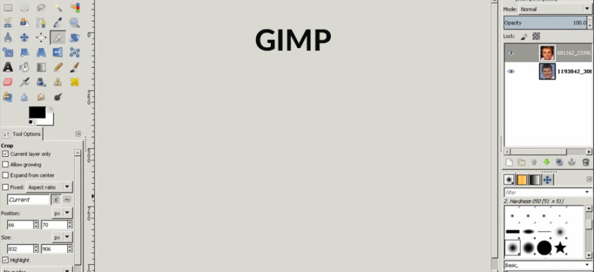Jak wkleić głowę w GIMP?